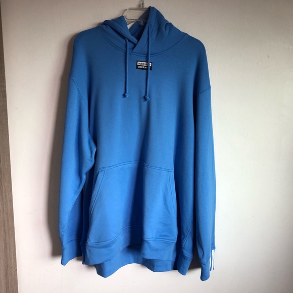 adidas ryv hoodie blue